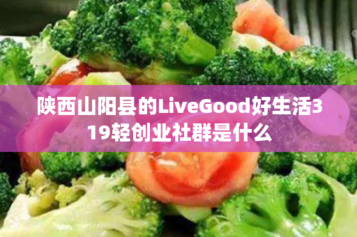 陕西山阳县的LiveGood好生活319轻创业社群是什么