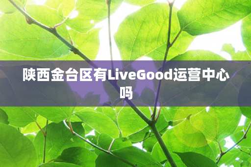 陕西金台区有LiveGood运营中心吗