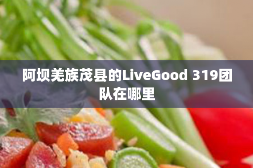 阿坝羌族茂县的LiveGood 319团队在哪里