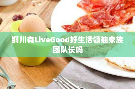 铜川有LiveGood好生活领袖家族团队长吗