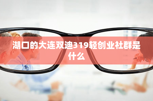 湖口的大连双迪319轻创业社群是什么