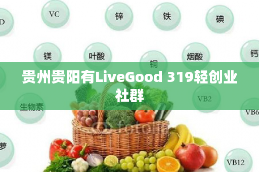 贵州贵阳有LiveGood 319轻创业社群