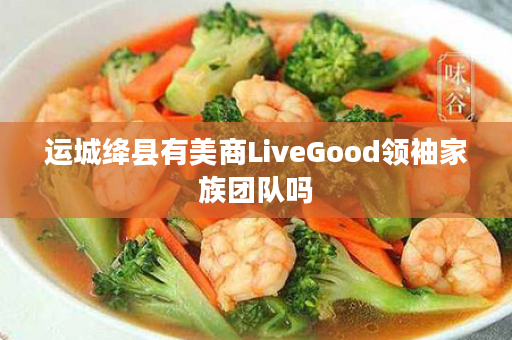 运城绛县有美商LiveGood领袖家族团队吗