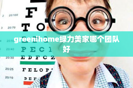 greenihome绿力美家哪个团队好