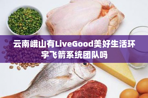 云南峨山有LiveGood美好生活环宇飞箭系统团队吗