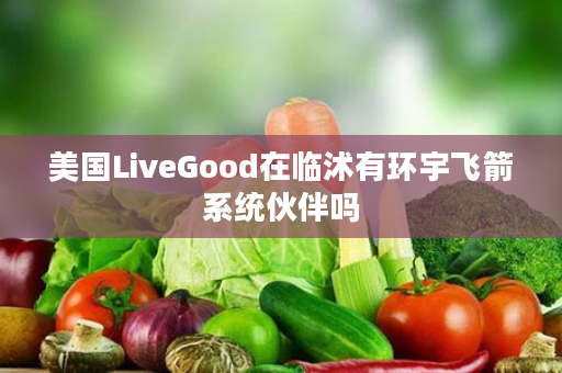 美国LiveGood在临沭有环宇飞箭系统伙伴吗