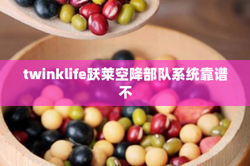 twinklife跃莱空降部队系统靠谱不