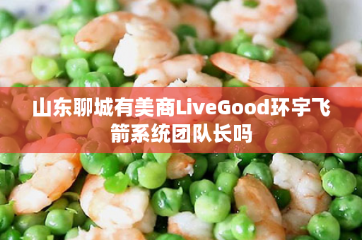 山东聊城有美商LiveGood环宇飞箭系统团队长吗