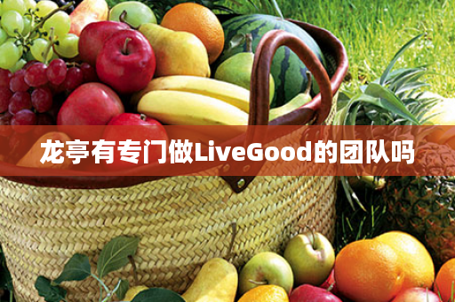 龙亭有专门做LiveGood的团队吗