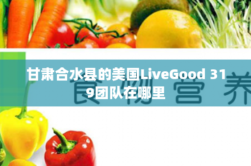 甘肃合水县的美国LiveGood 319团队在哪里