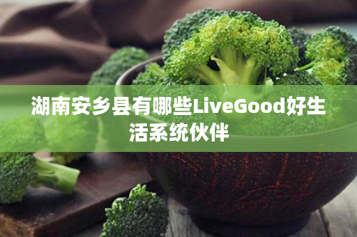 湖南安乡县有哪些LiveGood好生活系统伙伴