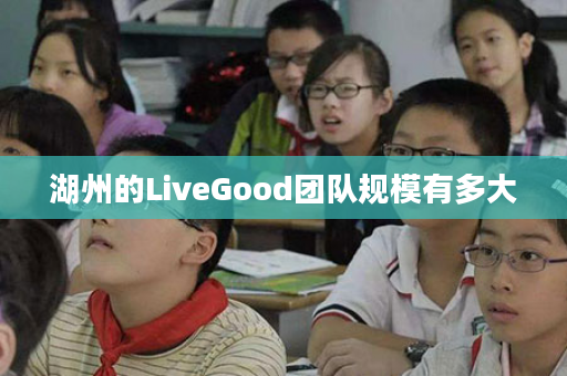 湖州的LiveGood团队规模有多大