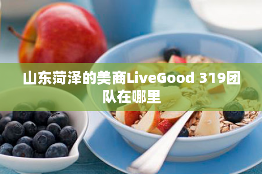 山东菏泽的美商LiveGood 319团队在哪里