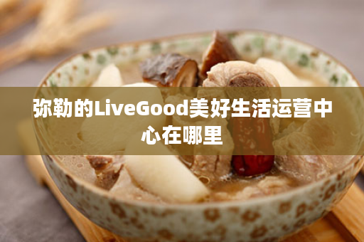 弥勒的LiveGood美好生活运营中心在哪里