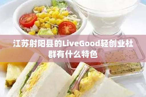 江苏射阳县的LiveGood轻创业社群有什么特色