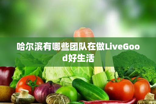 哈尔滨有哪些团队在做LiveGood好生活