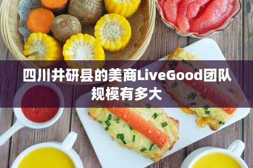 四川井研县的美商LiveGood团队规模有多大