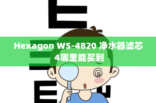 Hexagon WS-4820 净水器滤芯 4哪里能买到