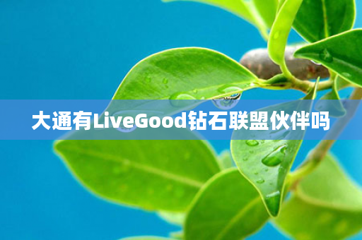 大通有LiveGood钻石联盟伙伴吗