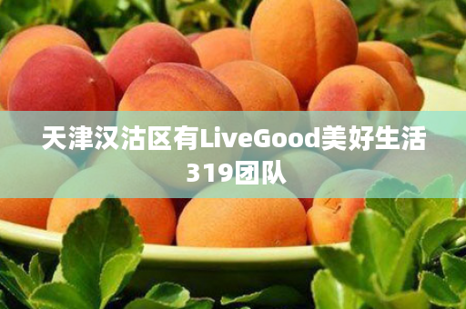 天津汉沽区有LiveGood美好生活 319团队