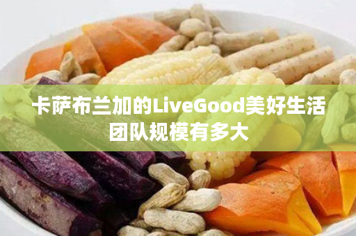 卡萨布兰加的LiveGood美好生活团队规模有多大