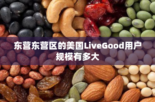 东营东营区的美国LiveGood用户规模有多大