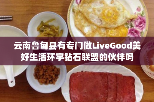 云南鲁甸县有专门做LiveGood美好生活环宇钻石联盟的伙伴吗