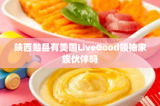 陕西勉县有美国LiveGood领袖家族伙伴吗