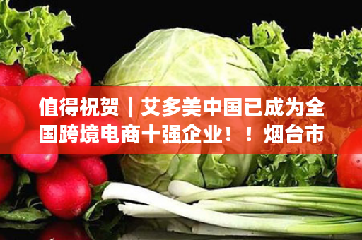 值得祝贺｜艾多美中国已成为全国跨境电商十强企业！！烟台市与韩国经贸招商合作情况是这样的…
