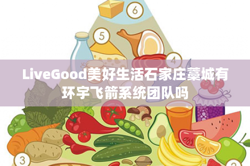 LiveGood美好生活石家庄藁城有环宇飞箭系统团队吗