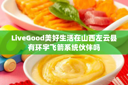 LiveGood美好生活在山西左云县有环宇飞箭系统伙伴吗