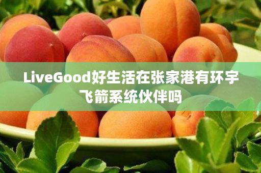 LiveGood好生活在张家港有环宇飞箭系统伙伴吗