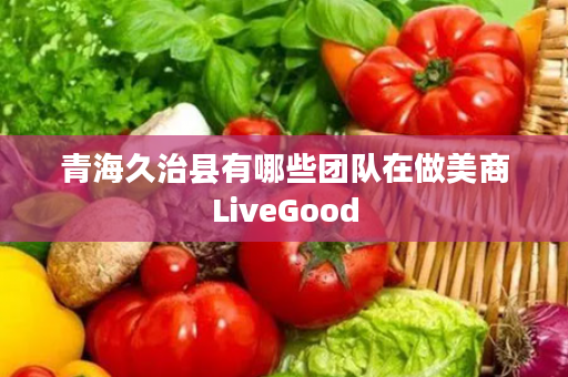 青海久治县有哪些团队在做美商LiveGood